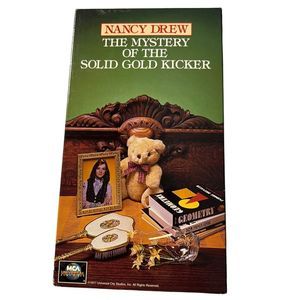 Nancy Drew The Mystery Of The Solid Gold Kicker VHS Movie Video Tape‎ MCA